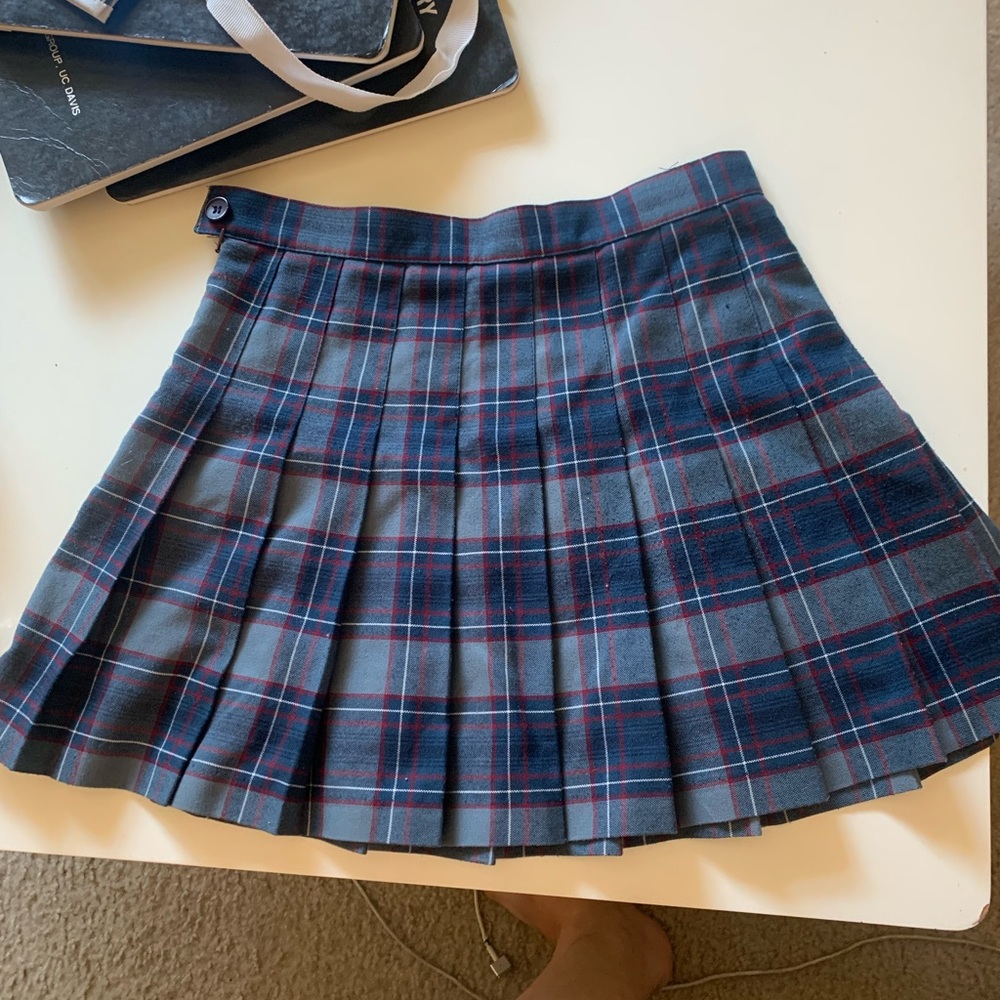 American Apparel Mini Pleated Skirt (M)